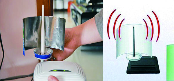 增強(qiáng)信號鐵盒裝置