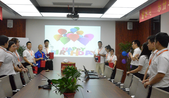 金裕制罐大牌生日會現場