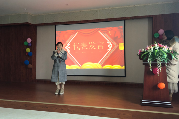 趙小月發表感想