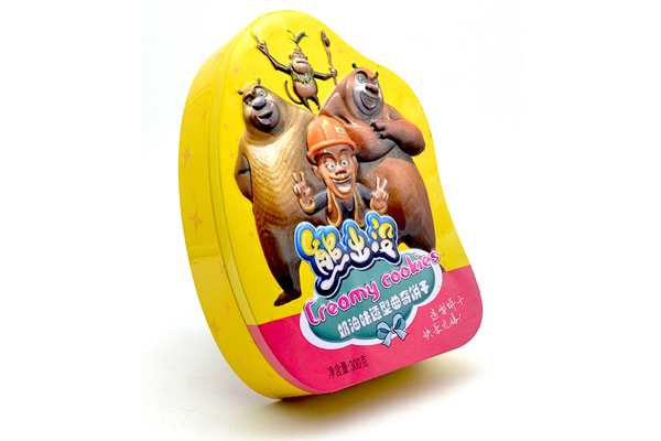 創意餅干鐵盒包裝設計