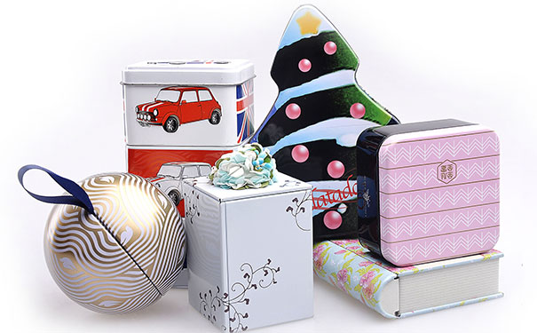 圣誕節鐵盒定制