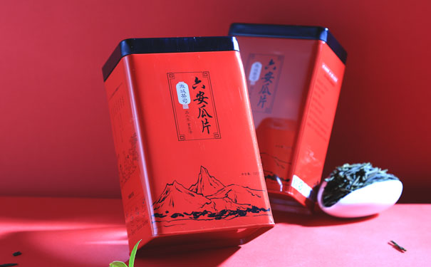 長方形茶葉鐵盒