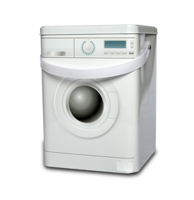 【精品】洗衣粉手提鐵盒 家居中型收納盒